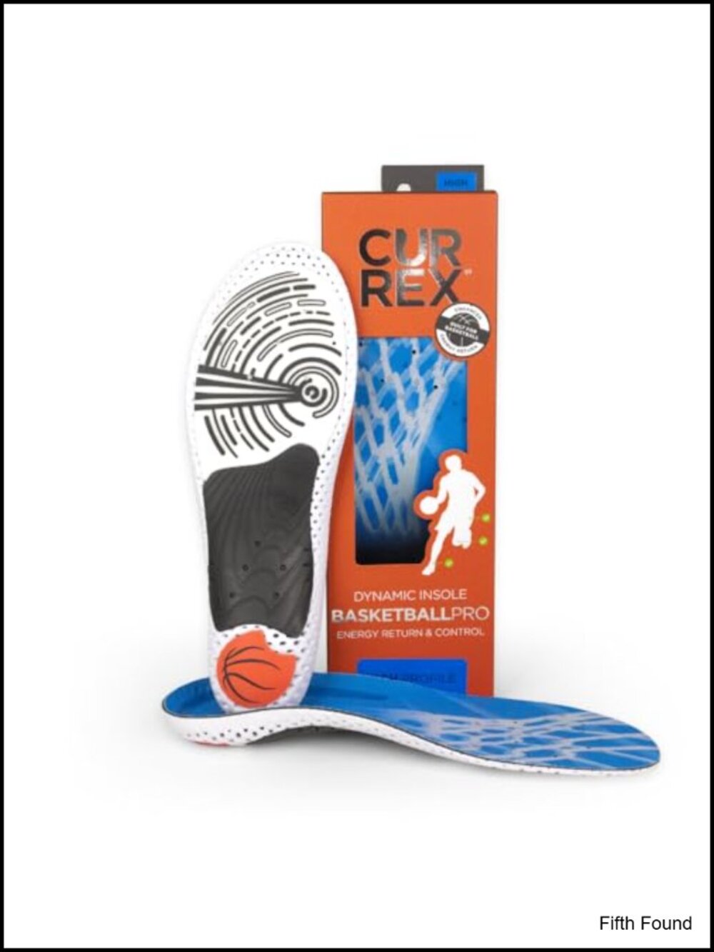 CURREX BasketballPRO Arch Support Insoles High Arch XXL Shock Absorbing